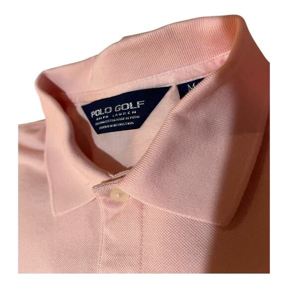 Polo Ralph Lauren Men's SS Polo Shirt 100% Pima Cotton, Pink Large - Picture 9 of 10